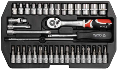 НАБОР ИНСТРУМЕНТОВ 1/4 38ПР_ YT-14471   бывший арт. 5997741037